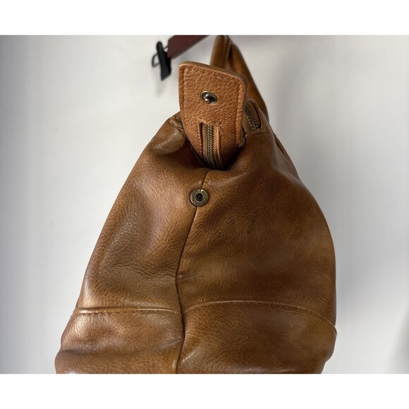 STEVE MADDEN Brown Vegan Satchel Bag - Picture 4 of 13